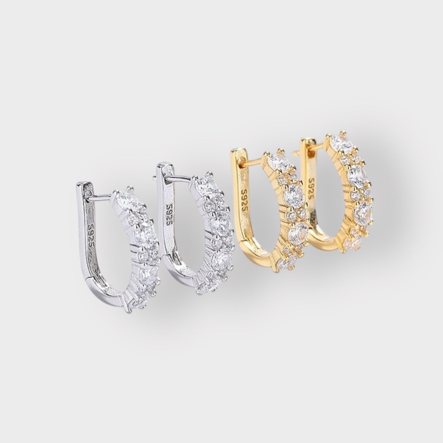 Gold Vivienne Hoops