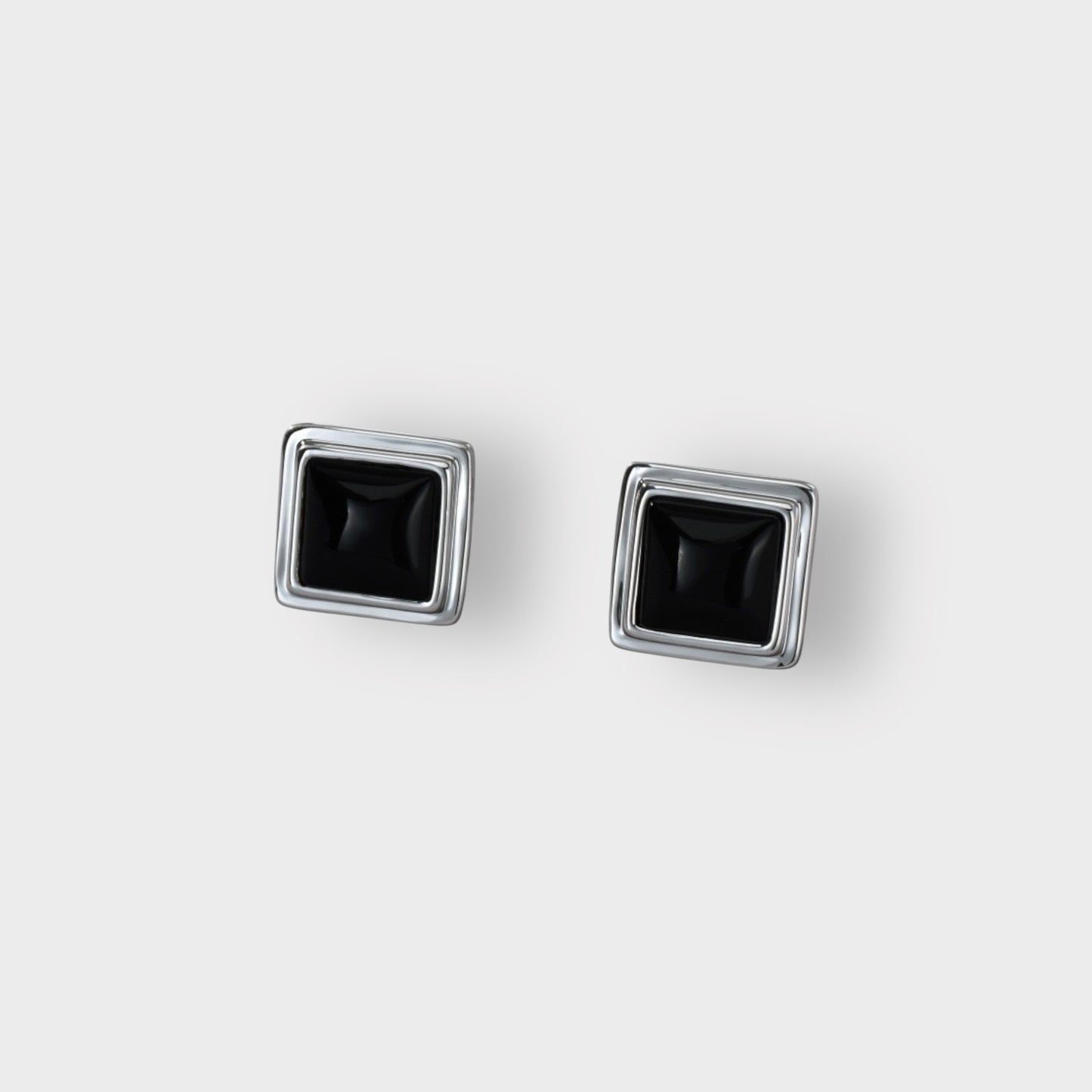 SIlver Pia Studs