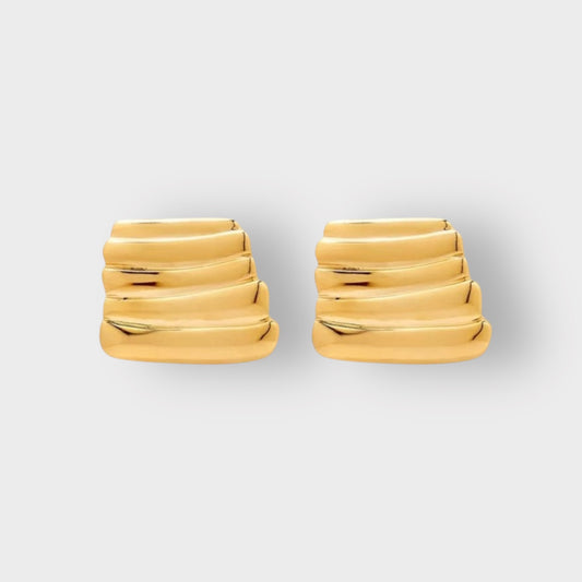 Gold Celeste Studs