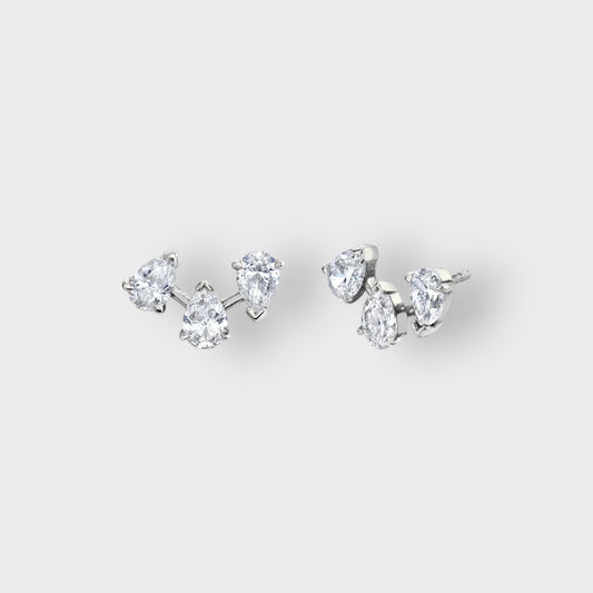 Silver Elie Studs