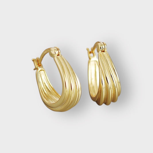 Gold Helena Hoop